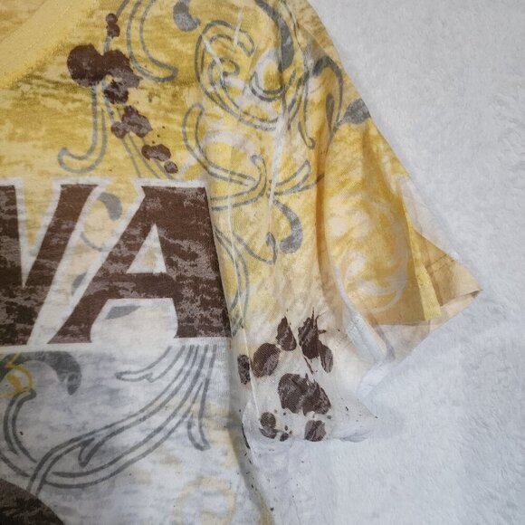 Cute Iowa Hawkeye Burnout T-Shirt Game day ready - Picture 3 of 7